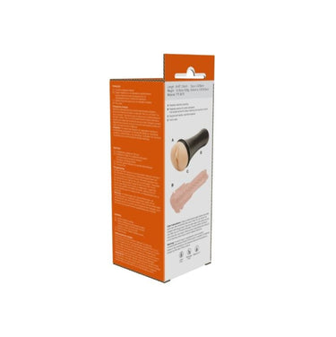 Artistic view of the Me You Us Vagina Stroker featuring a discreet design for personal enjoyment.